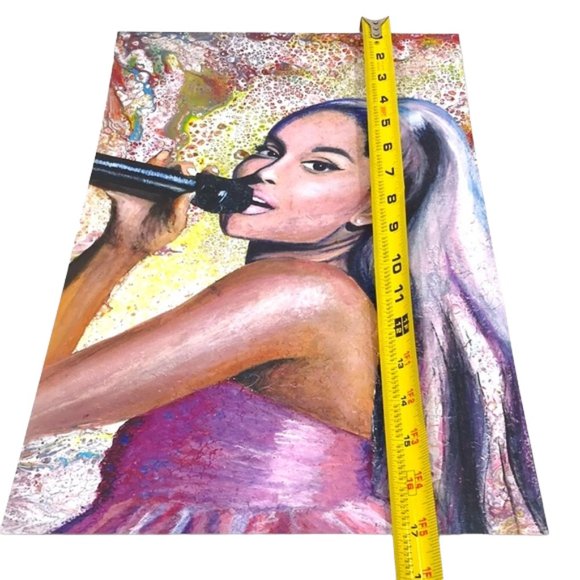 Ariana Grande Painting Art Print - Picture 3 of 3